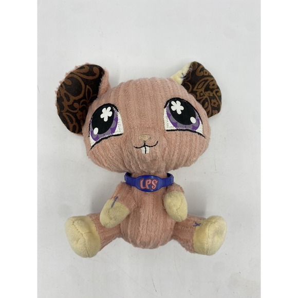 Littlest Pet Shop LPS VIP Mouse Plush Toy, Hasbro 2007 - Picture 1 of 8